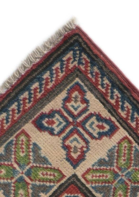 Detail image of 2' 8 x 9' 8 Hand Knotted Kazak Runner Rug