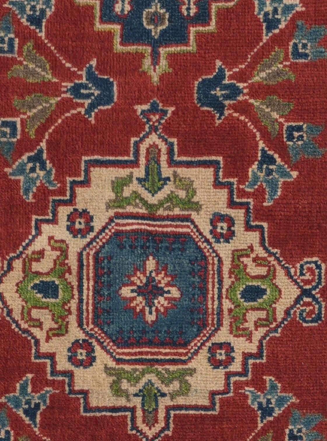 2' 8 x 9' 8 Hand Knotted Kazak Runner Rug