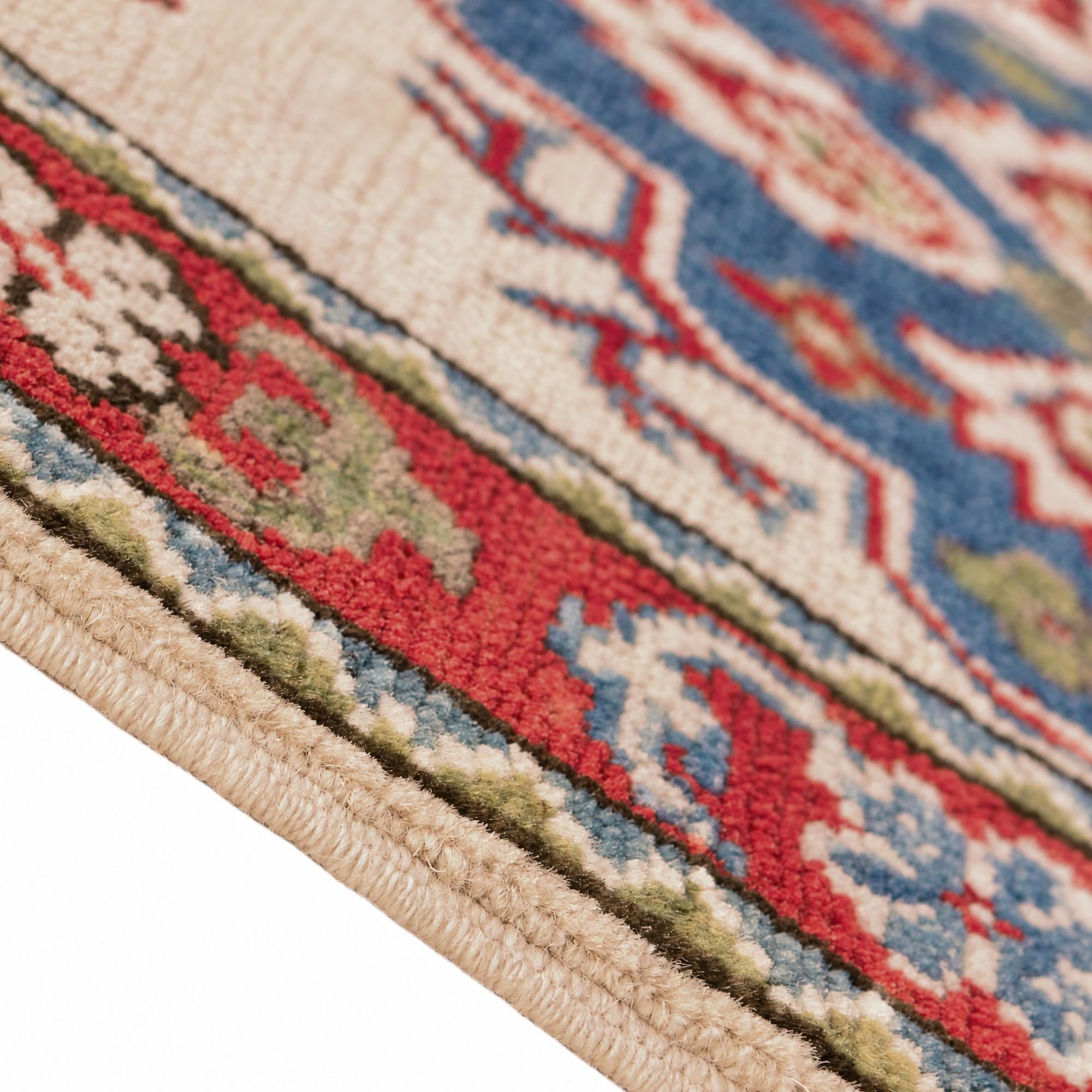 60cm x 180cm anudado a mano Kazak Alfombra Pasillera