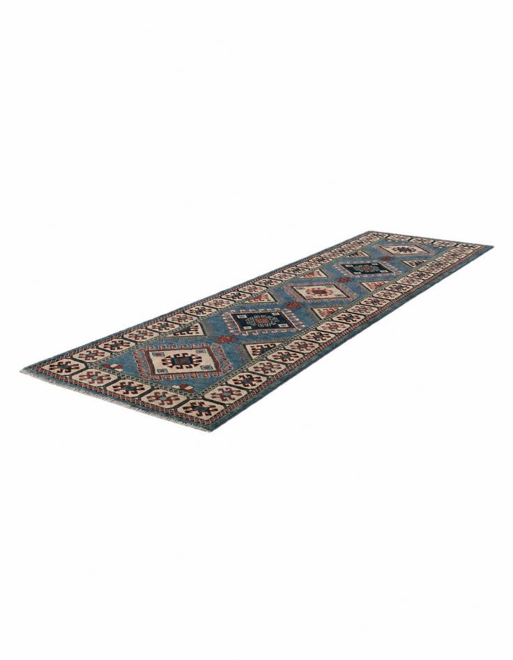 Detail image of 2' 9 x 9' 9 Hand Knotted Kazak Runner Rug