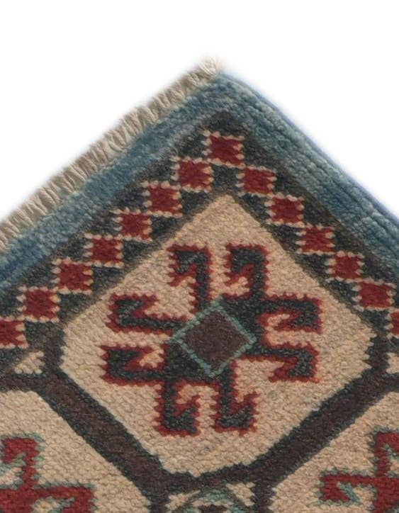 Detail image of 2' 9 x 9' 9 Hand Knotted Kazak Runner Rug