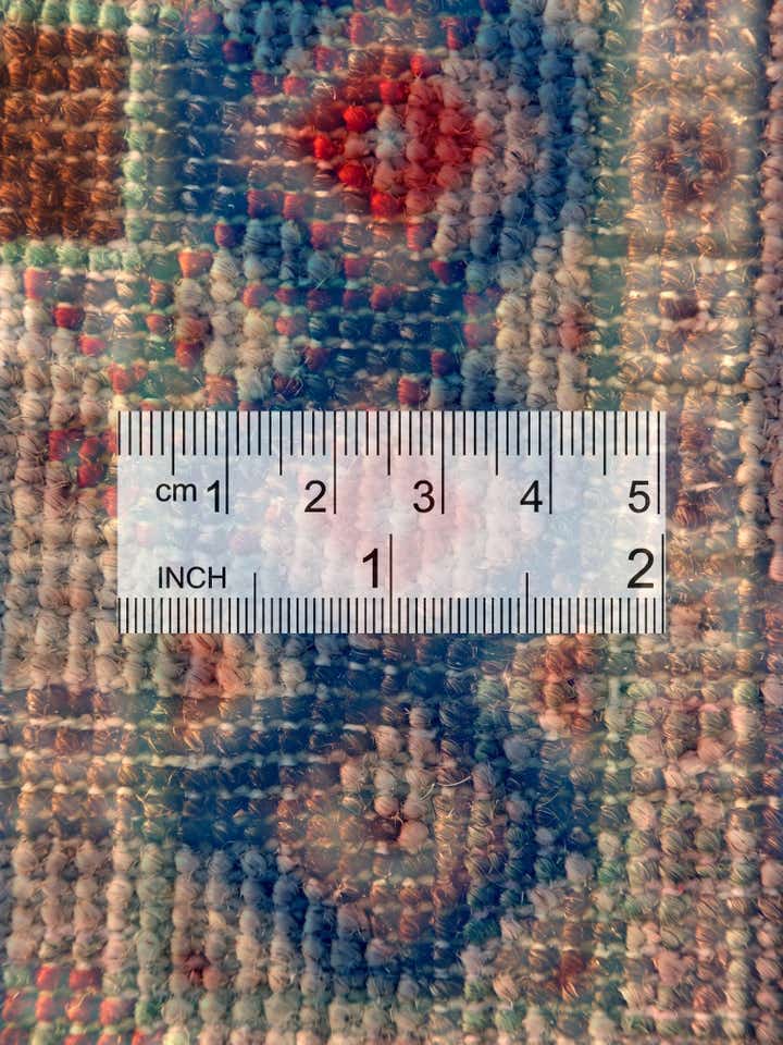 2' 9 x 9' 9 Hand Knotted Kazak Runner Rug