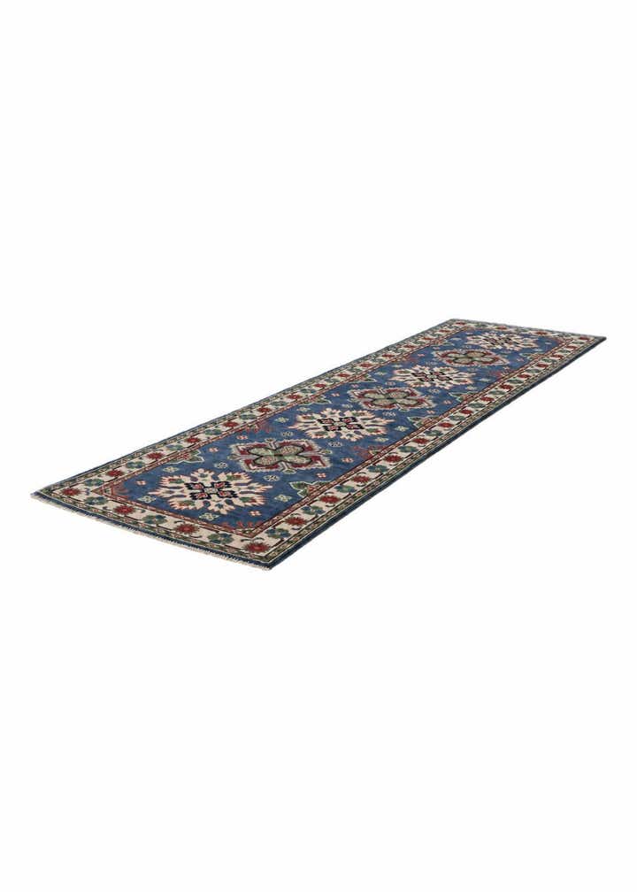 2' 10 x 9' 8 Hand Knotted Kazak Runner Rug