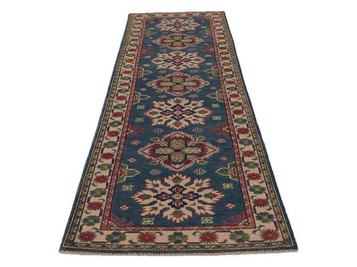 2' 10 x 9' 8 Hand Knotted Kazak Runner Rug