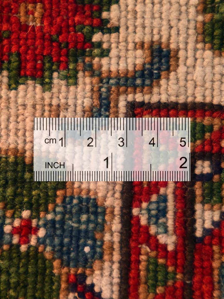 2' 10 x 9' 8 Hand Knotted Kazak Runner Rug