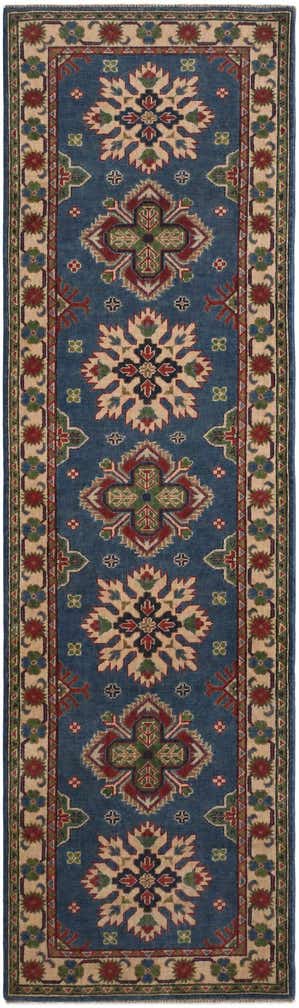 2' 10 x 9' 8 Hand Knotted Kazak Runner Rug