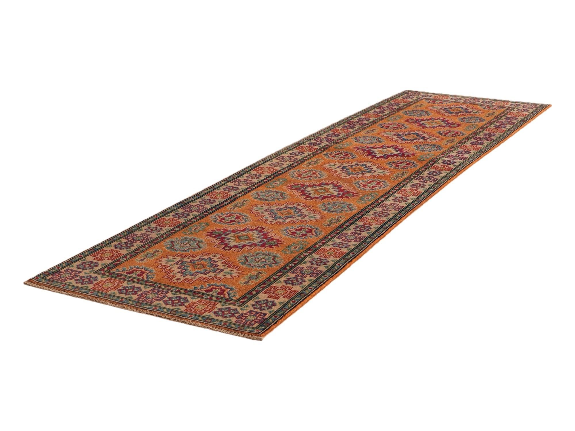Detail image 4 of 10: 2' 9 x 10' Hand Knotted Kazak Runner Rug