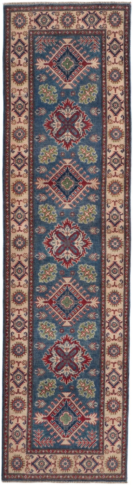 Detail image 2 of 10: 2' 9 x 10' 2 Hand Knotted Kazak Runner Rug
