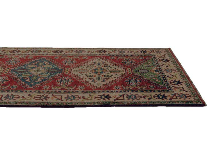 2' 9 x 12' 8 Hand Knotted Kazak Runner Rug