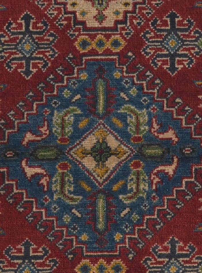 Detail image of 2' 9 x 12' 8 Hand Knotted Kazak Runner Rug