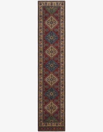 2' 9 x 12' 8 Hand Knotted Kazak Runner Rug