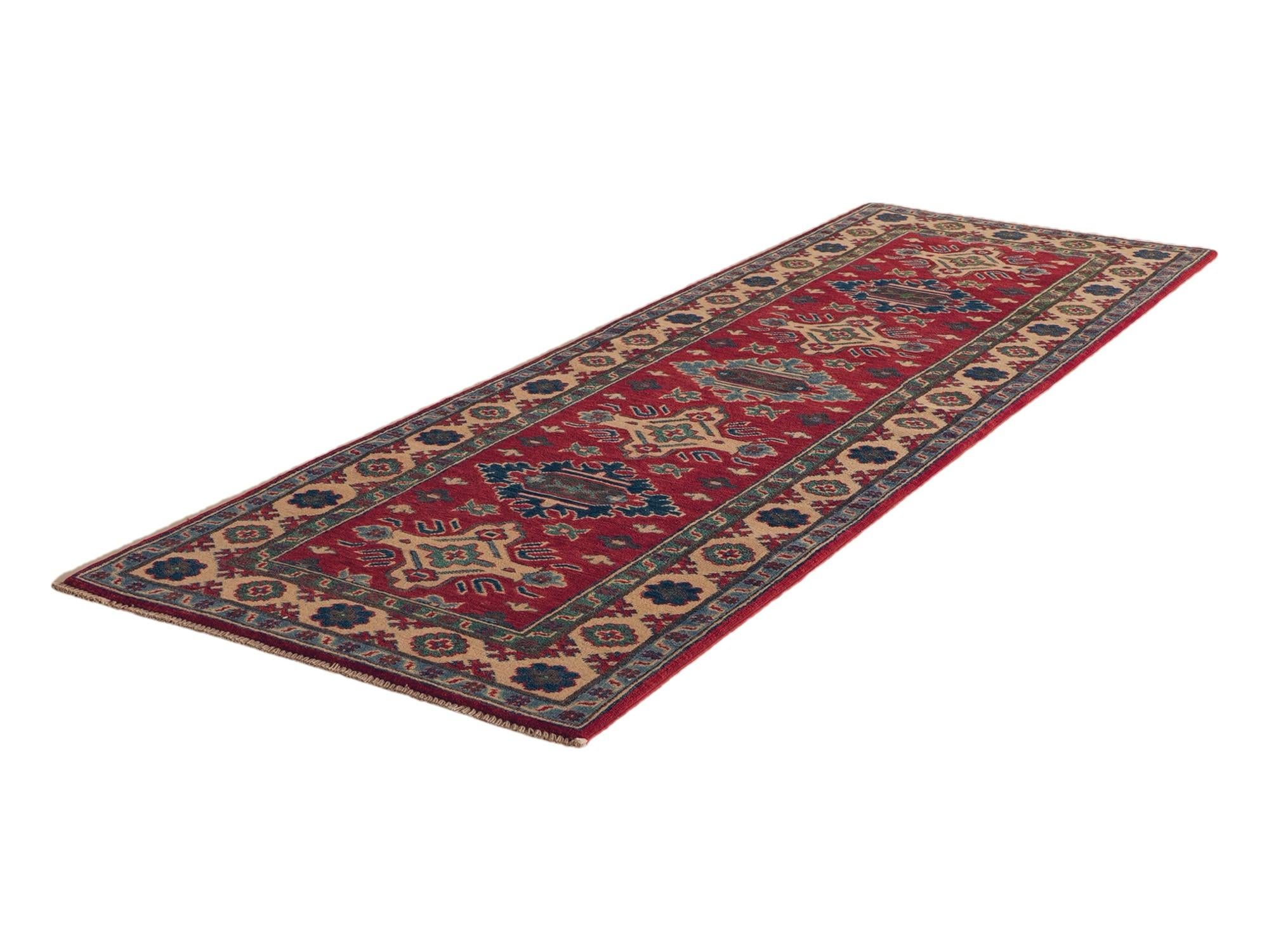 Detail image 4 of 10: 2' 9 x 8' 2 Hand Knotted Kazak Runner Rug