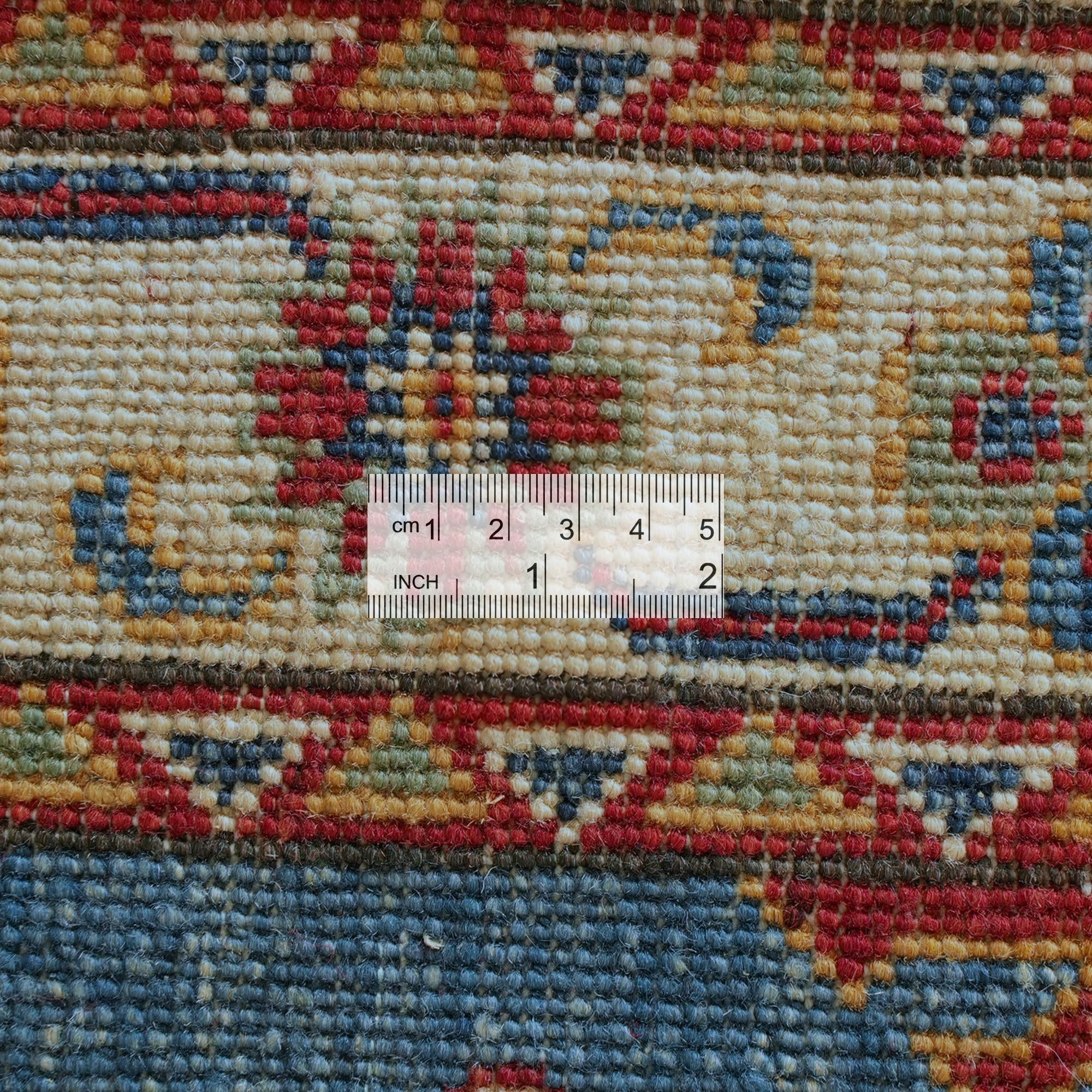 85cm x 310cm anudado a mano Kazak Alfombra Pasillera