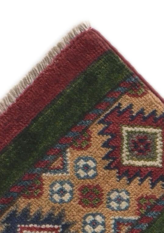 2' 7 x 9' 9 Hand Knotted Kazak Runner Rug