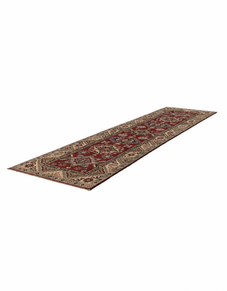 Detail image of 2' 8 x 10' 7 Hand Knotted Kazak Runner Rug