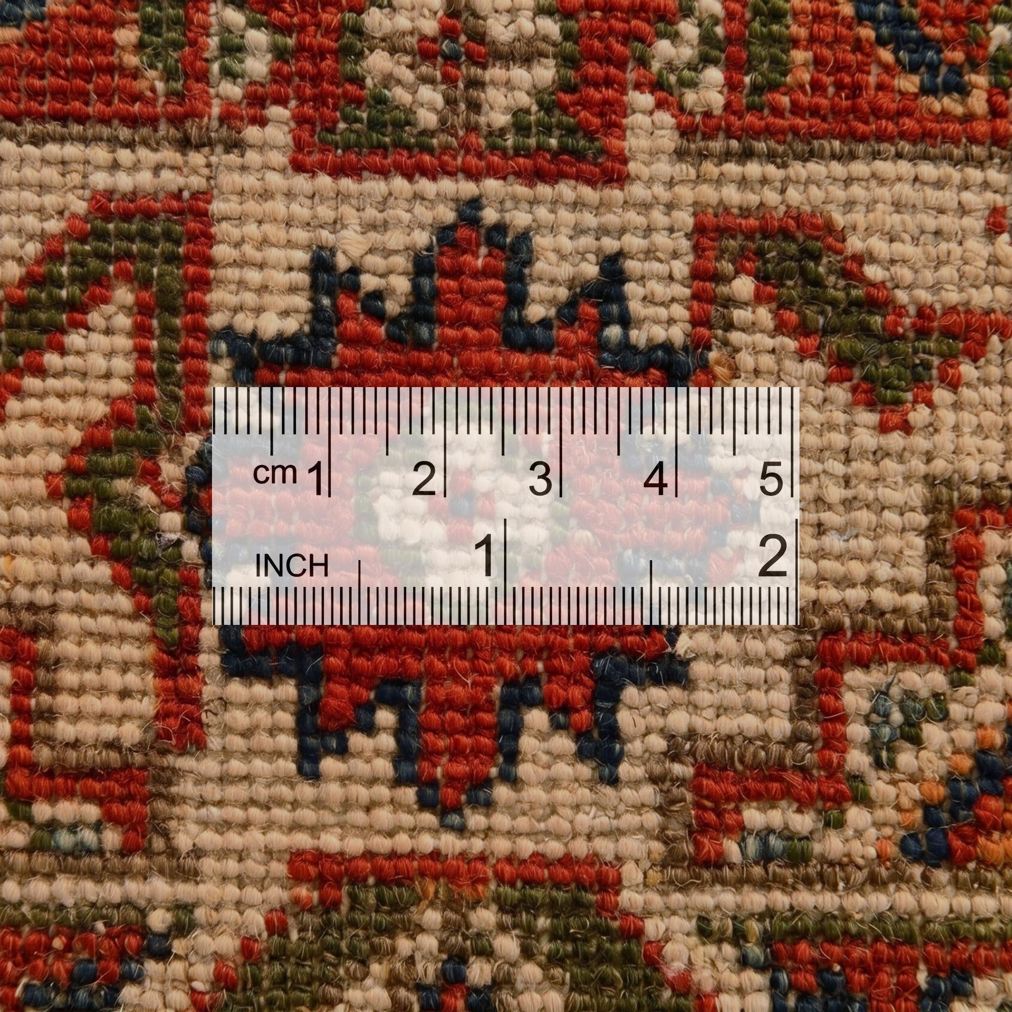 2' 8 x 10' 7 Hand Knotted Kazak Runner Rug