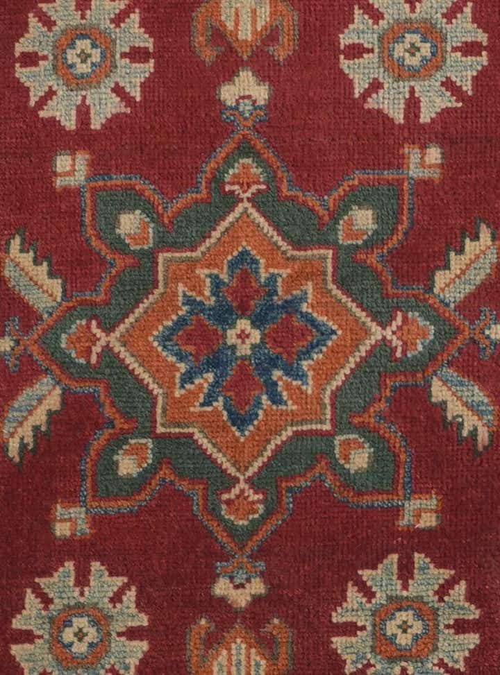 2' 8 x 10' 7 Hand Knotted Kazak Runner Rug