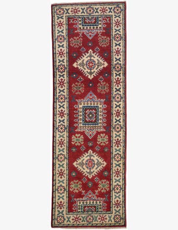 2' 1 x 6' 2 Hand Knotted Kazak Runner Rug
