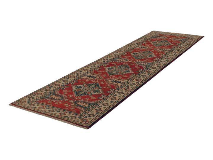 2' 7 x 9' 9 Hand Knotted Kazak Runner Rug