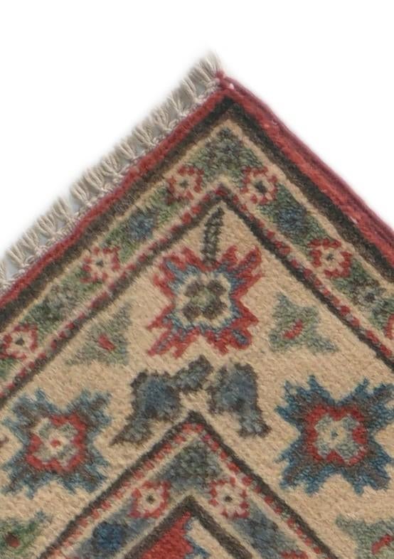2' 7 x 9' 9 Hand Knotted Kazak Runner Rug