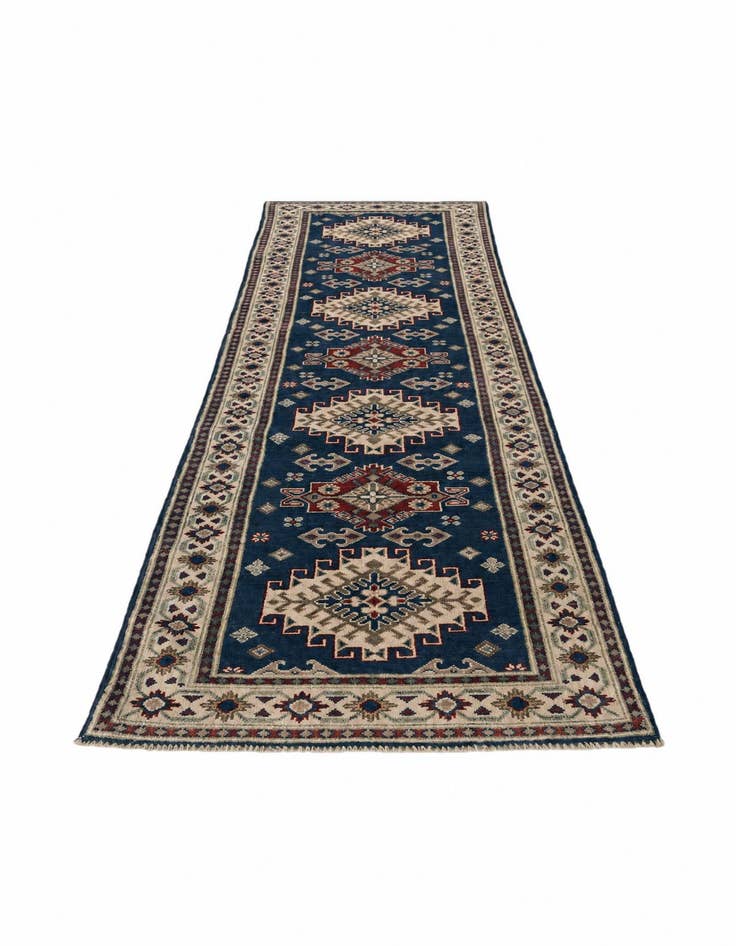 Detail image of 2' 9 x 9' 9 Hand Knotted Kazak Runner Rug