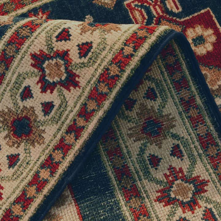 2' 9 x 9' 9 Hand Knotted Kazak Runner Rug