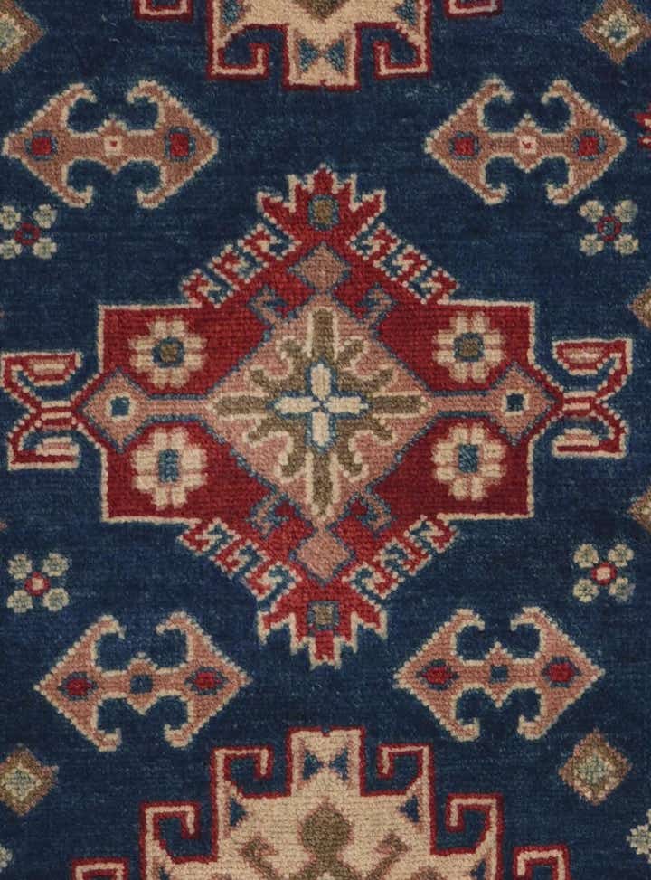 2' 9 x 9' 9 Hand Knotted Kazak Runner Rug