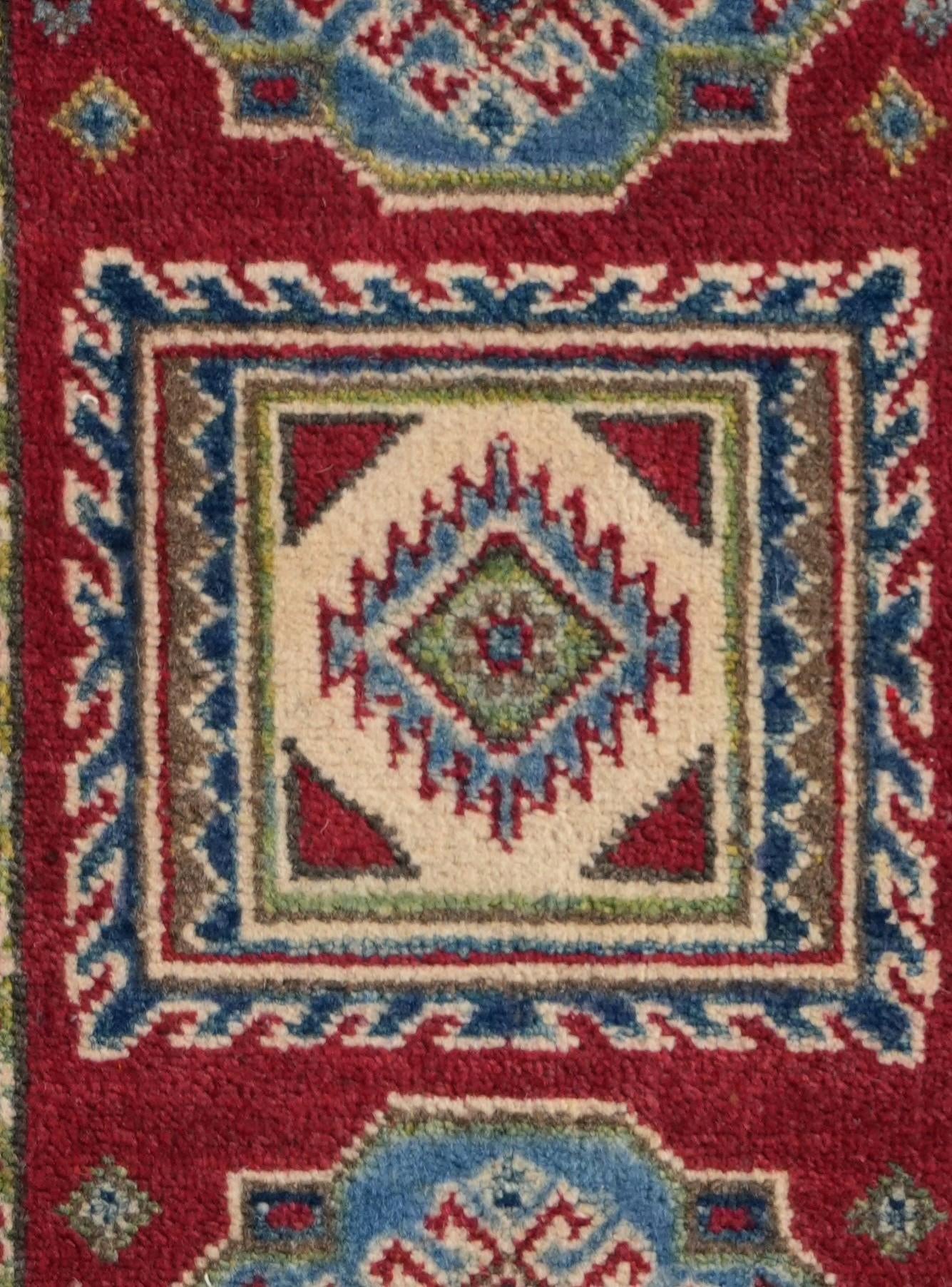 2' x 5' 10 Hand Knotted Kazak Runner Rug