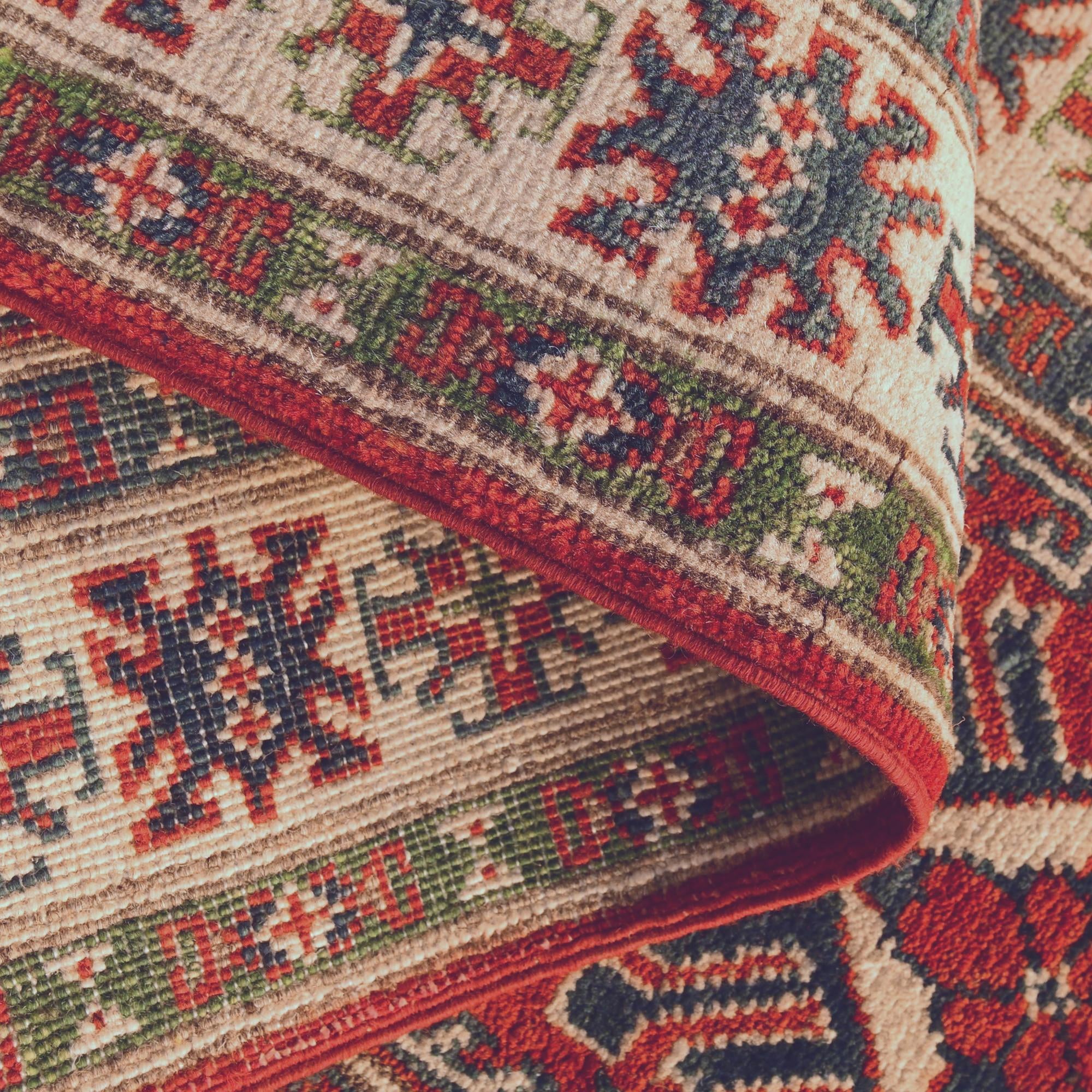2' x 6' 3 Hand Knotted Kazak Runner Rug