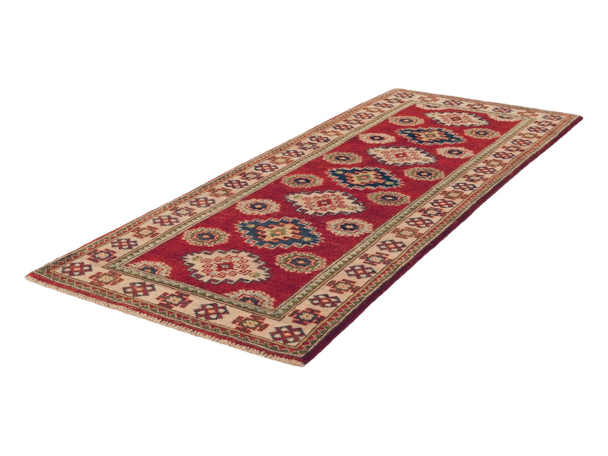 2' 4 x 5' 7 Hand Knotted Kazak Runner Rug