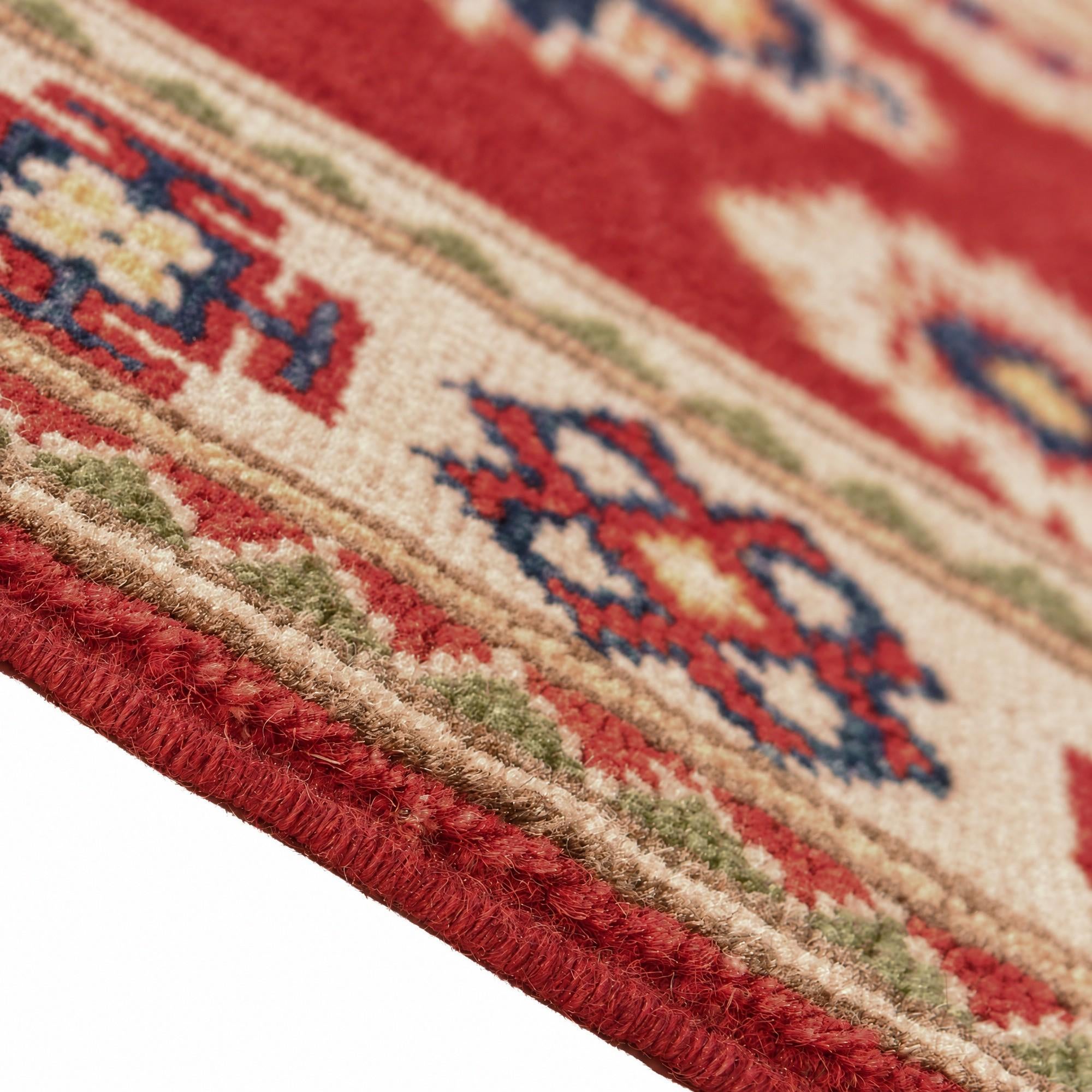 70cm x 170cm Hand Knotted Kazak Runner Rug