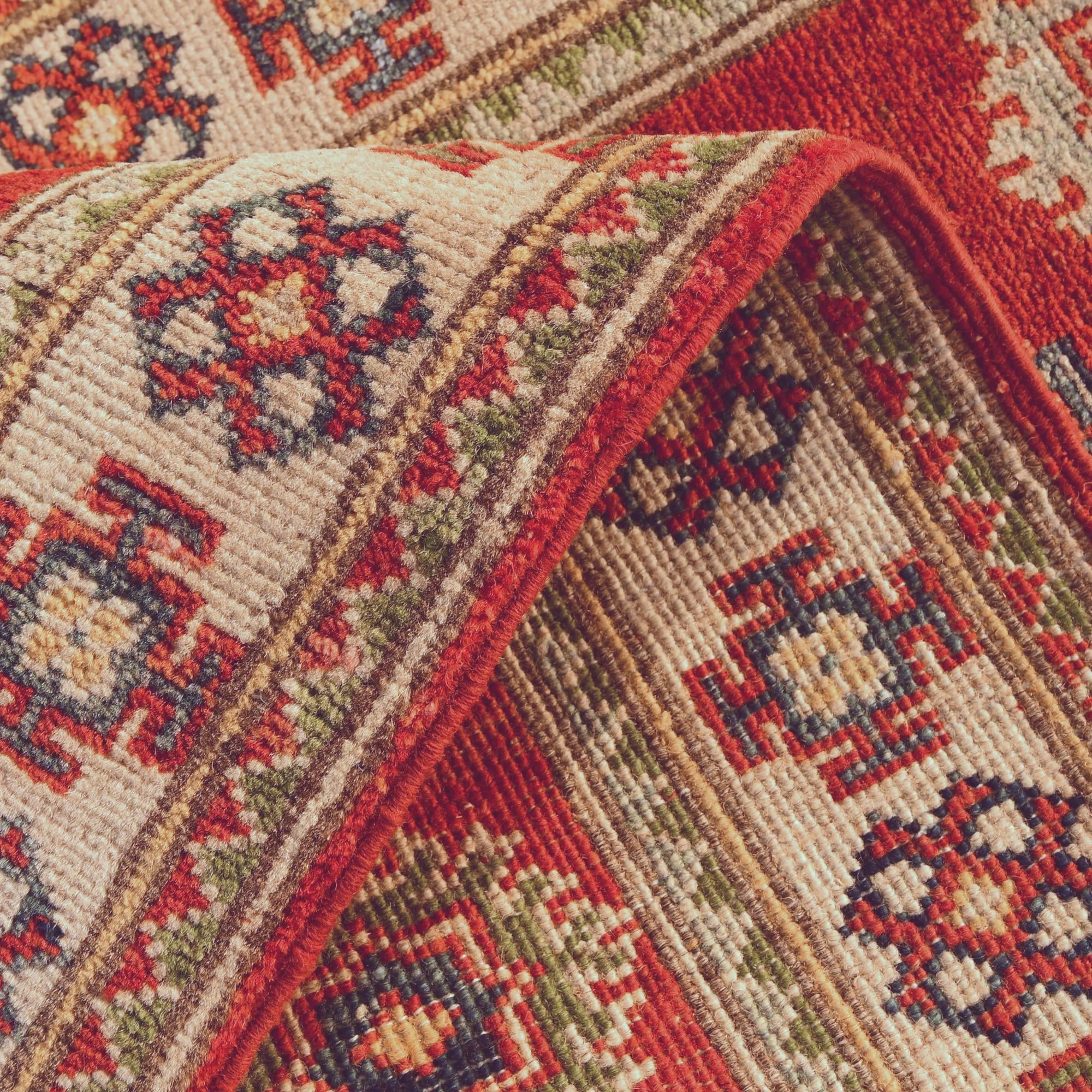 2' 4 x 5' 7 Hand Knotted Kazak Runner Rug