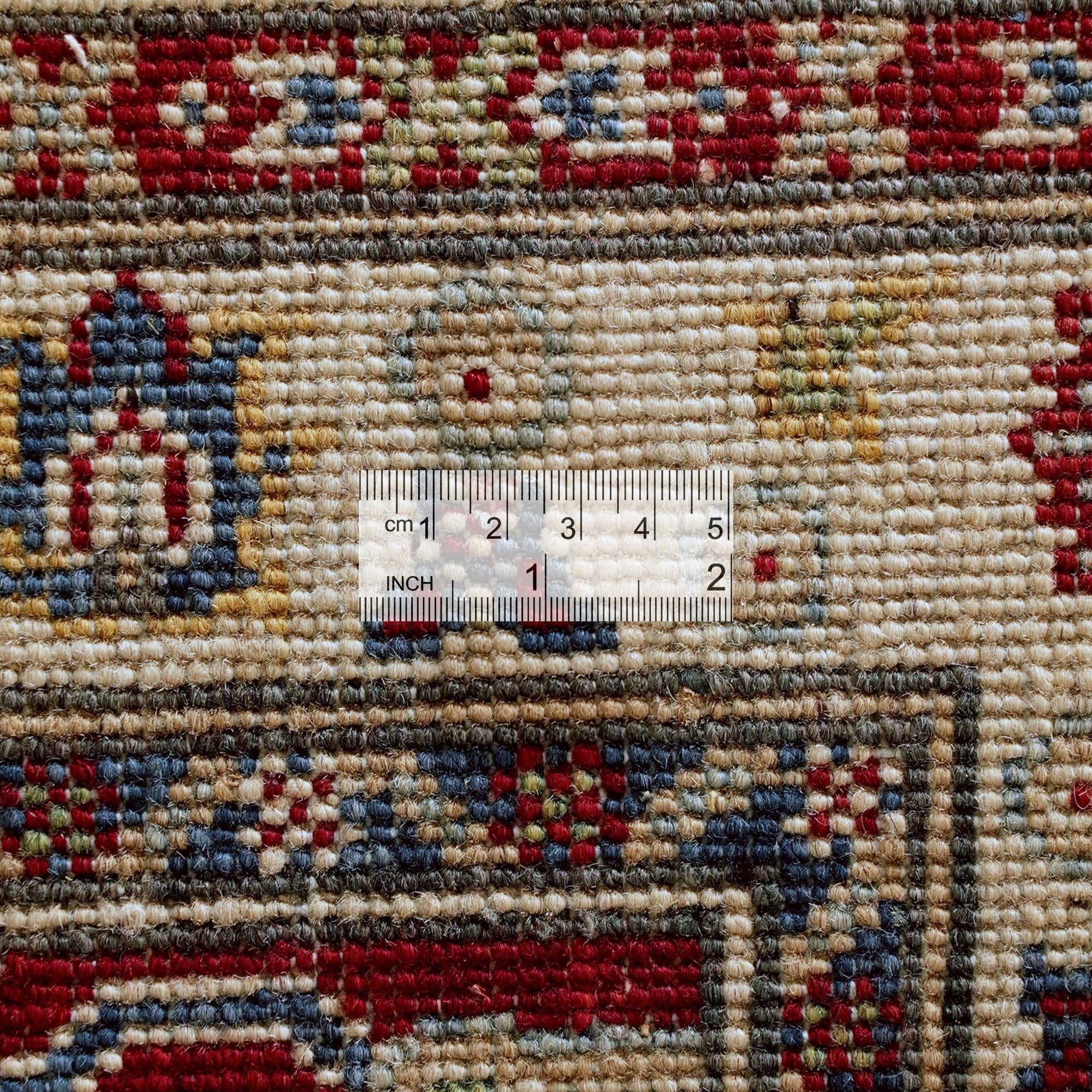 Detail image 9 of 10: 2' 8 x 10' Hand Knotted Kazak Runner Rug