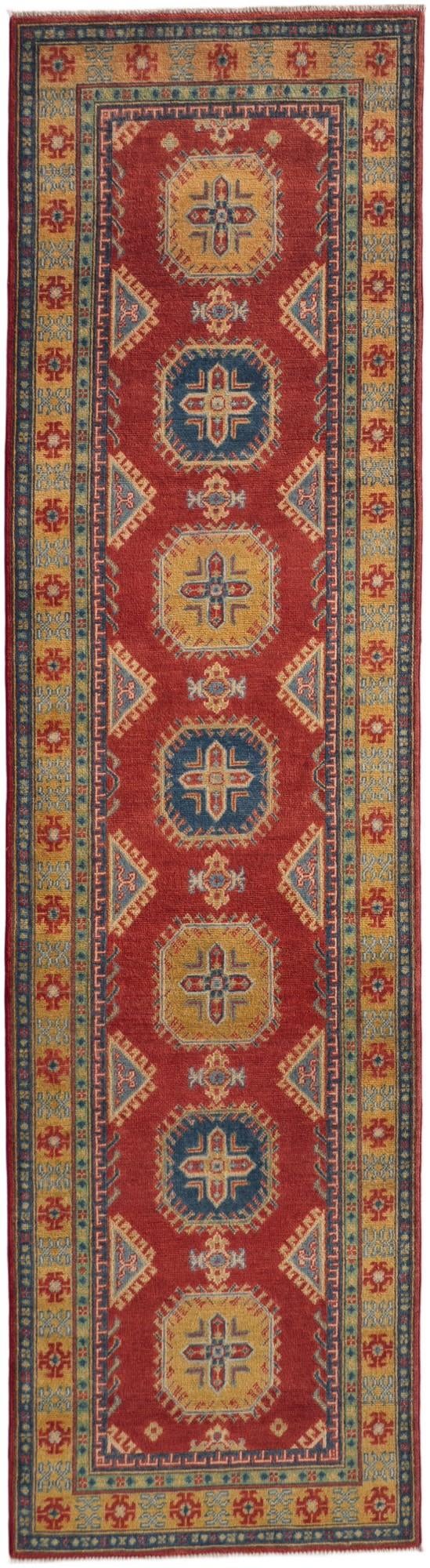Detail image 2 of 10: 2' 9 x 10' 2 Hand Knotted Kazak Runner Rug