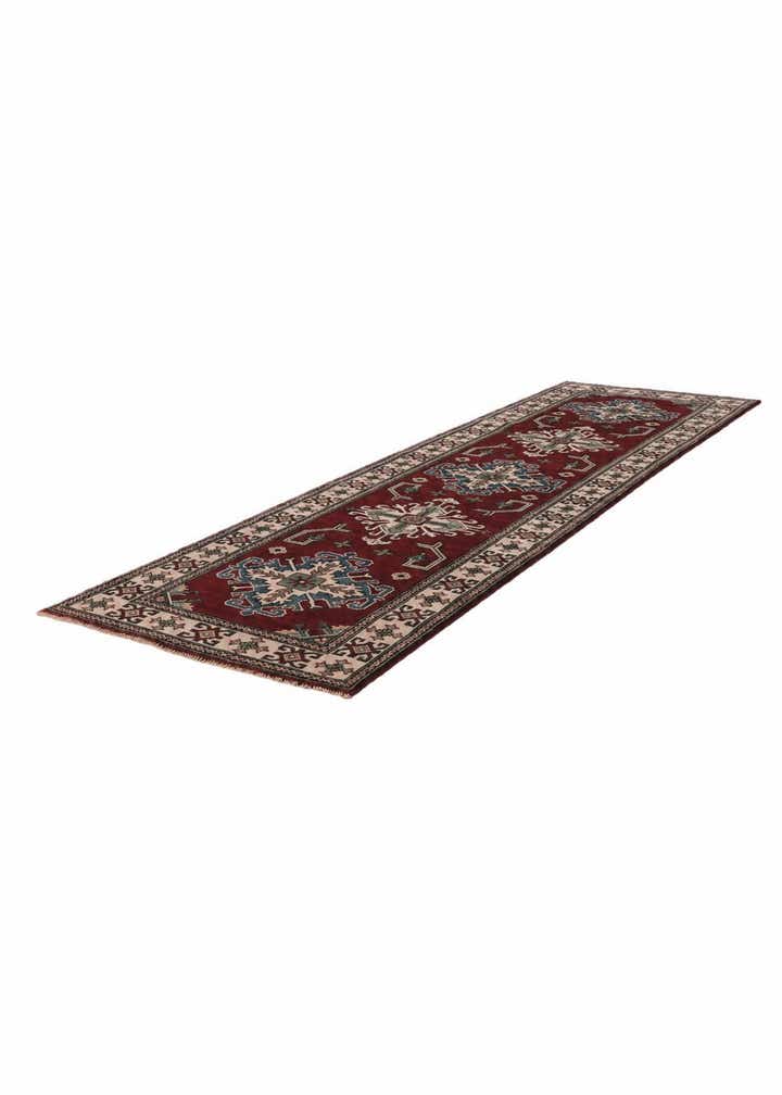2' 10 x 9' 7 Hand Knotted Kazak Runner Rug