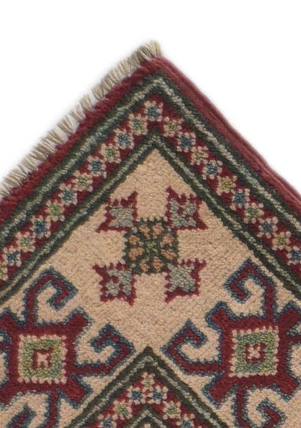2' 10 x 9' 7 Hand Knotted Kazak Runner Rug