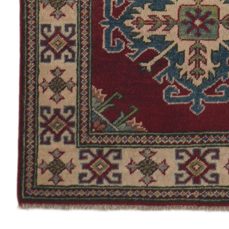 Detail image of 2' 10 x 9' 7 Hand Knotted Kazak Runner Rug