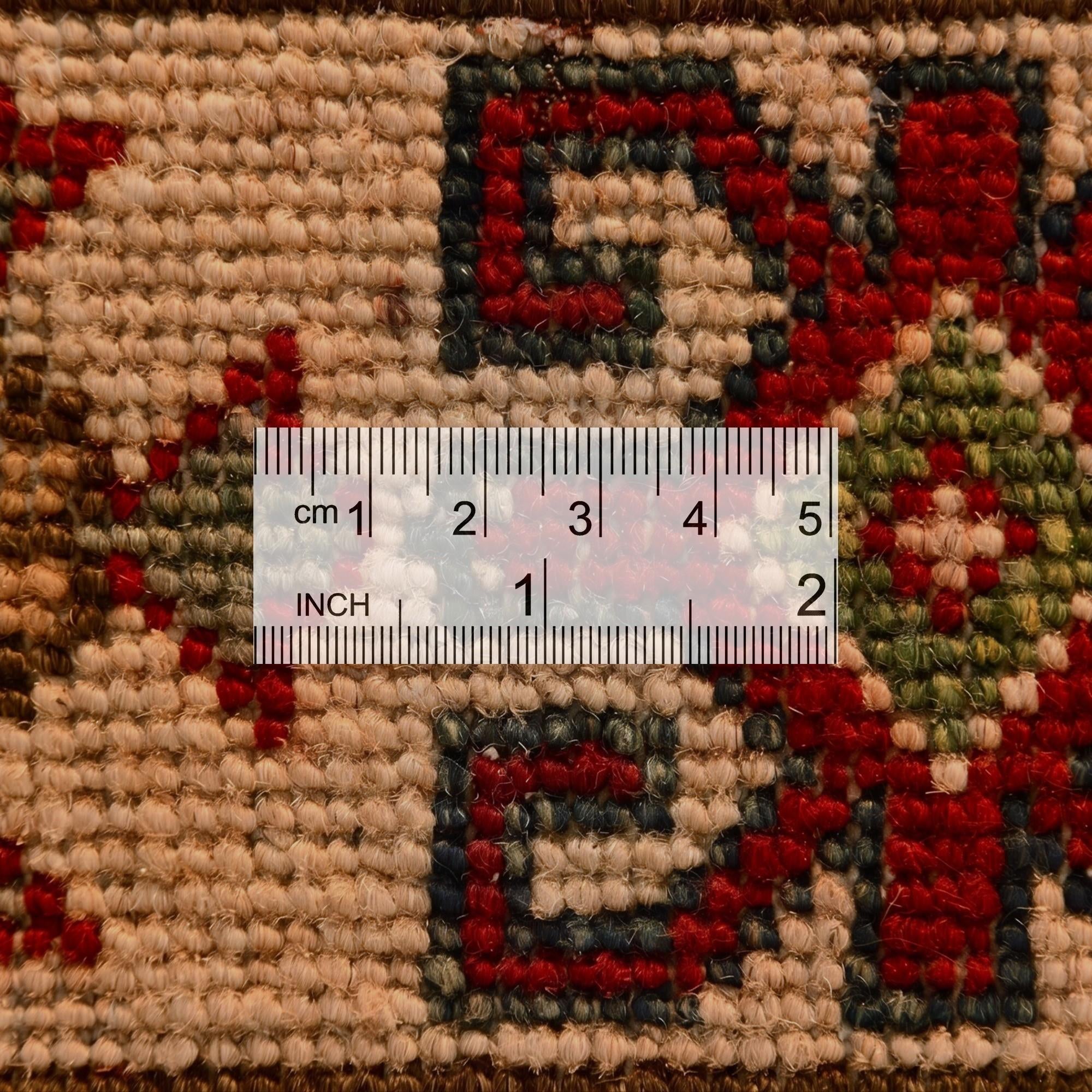 2' 10 x 9' 7 Hand Knotted Kazak Runner Rug