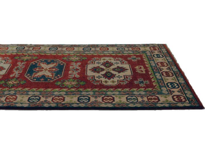 2' 9 x 9' 7 Hand Knotted Kazak Runner Rug