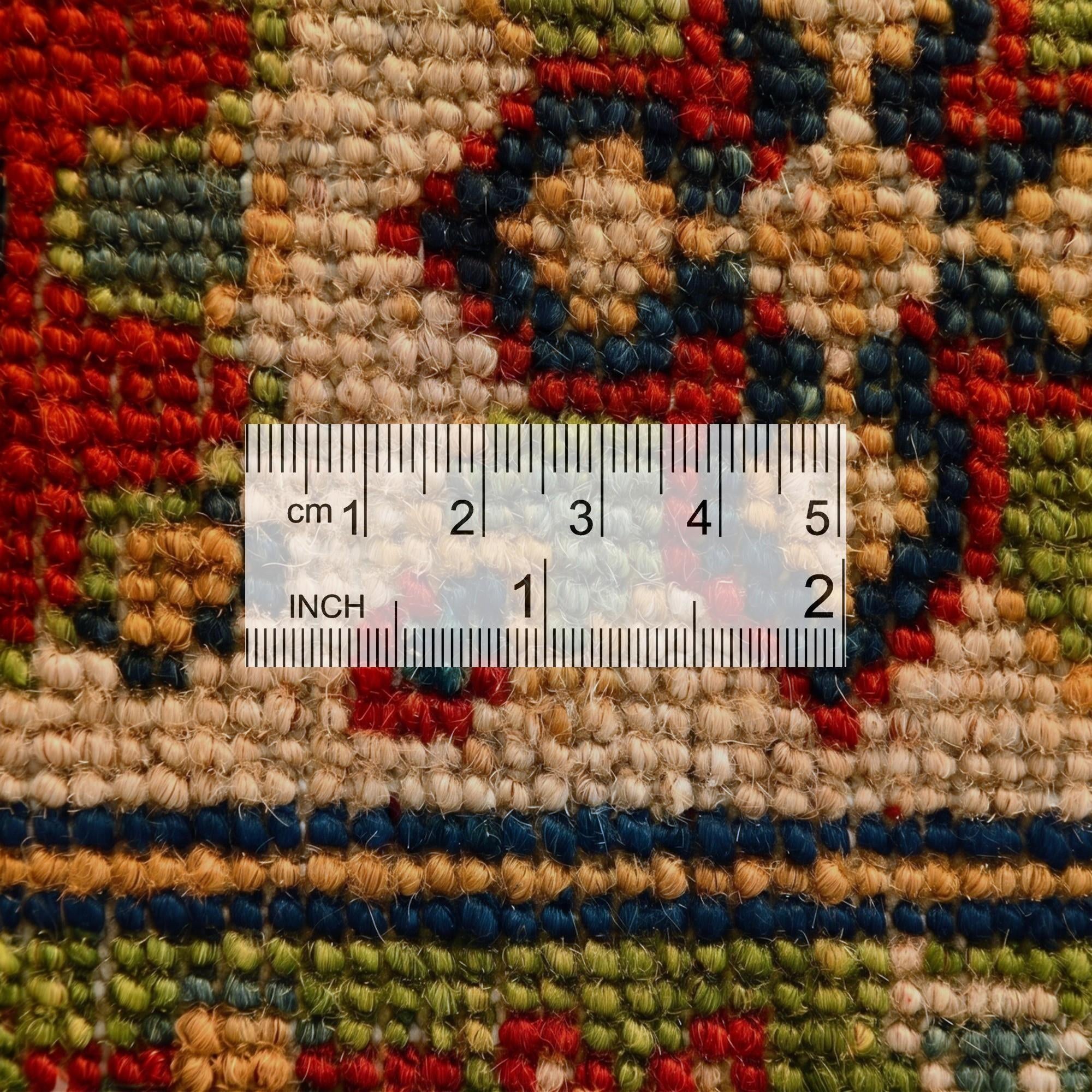 2' 6 x 9' 11 Hand Knotted Kazak Runner Rug