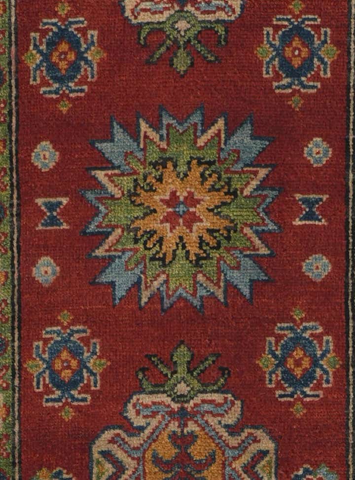 2' 6 x 9' 11 Hand Knotted Kazak Runner Rug