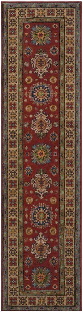 2' 6 x 9' 11 Hand Knotted Kazak Runner Rug
