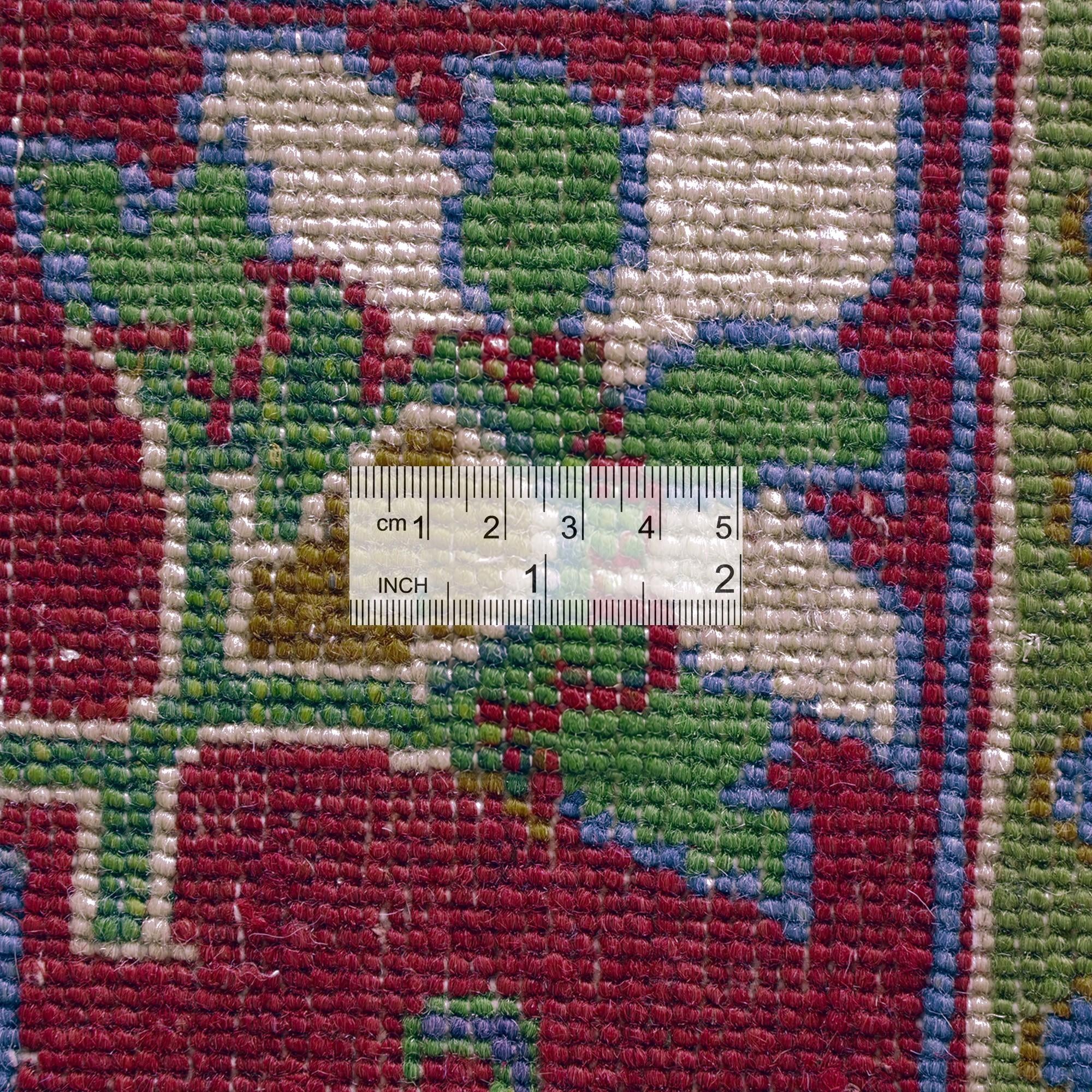 90cm x 300cm Hand Knotted Kazak Runner Rug