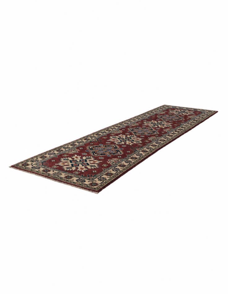 Detail image of 2' 8 x 9' 9 Hand Knotted Kazak Runner Rug