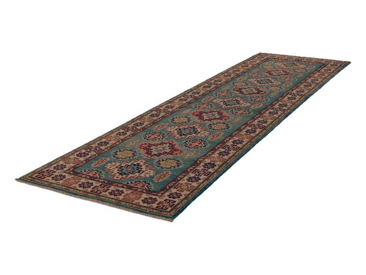2' 9 x 9' 11 Hand Knotted Kazak Runner Rug