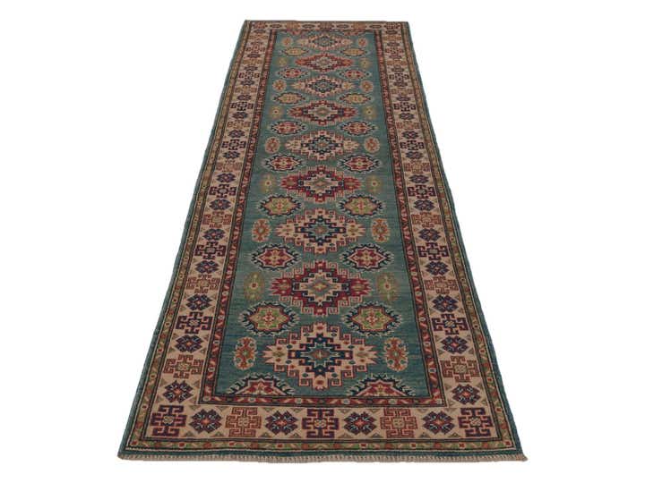 2' 9 x 9' 11 Hand Knotted Kazak Runner Rug