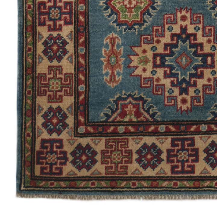 2' 9 x 9' 11 Hand Knotted Kazak Runner Rug