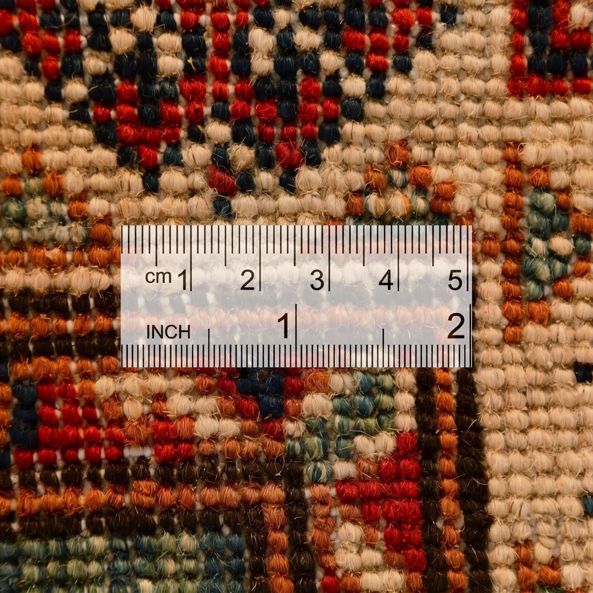 2' 9 x 9' 11 Hand Knotted Kazak Runner Rug