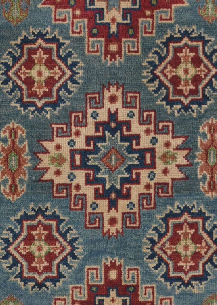 2' 9 x 9' 11 Hand Knotted Kazak Runner Rug