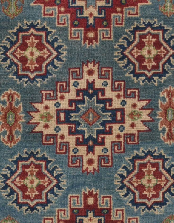 Detail image of 2' 9 x 9' 11 Hand Knotted Kazak Runner Rug